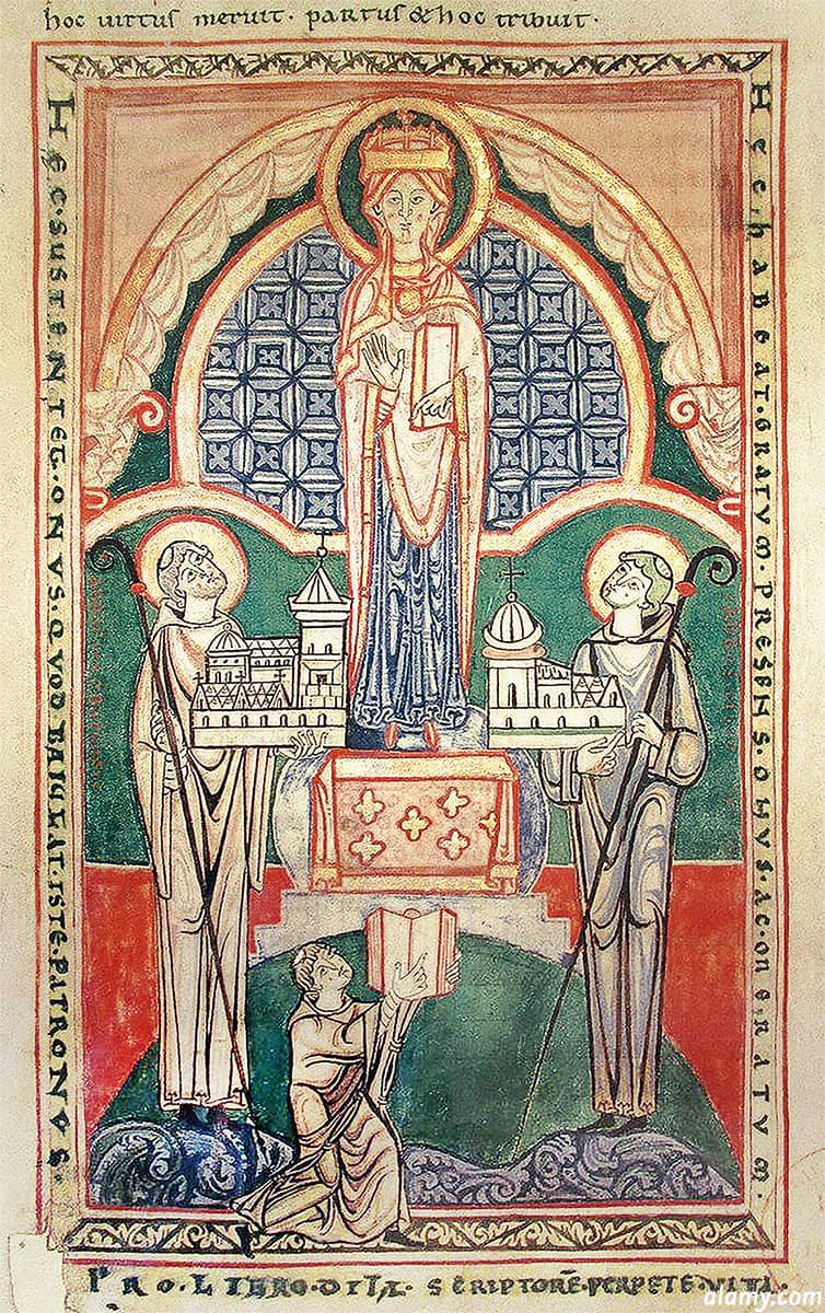 Founding Fathers
The thumbnail comes from a manuscript from Commentaire sur Jérémie. "Expositio sancti Jheronimi presbiteri super Jheremiam prophetam", Saint Jérôme, Cîteaux, 1125.